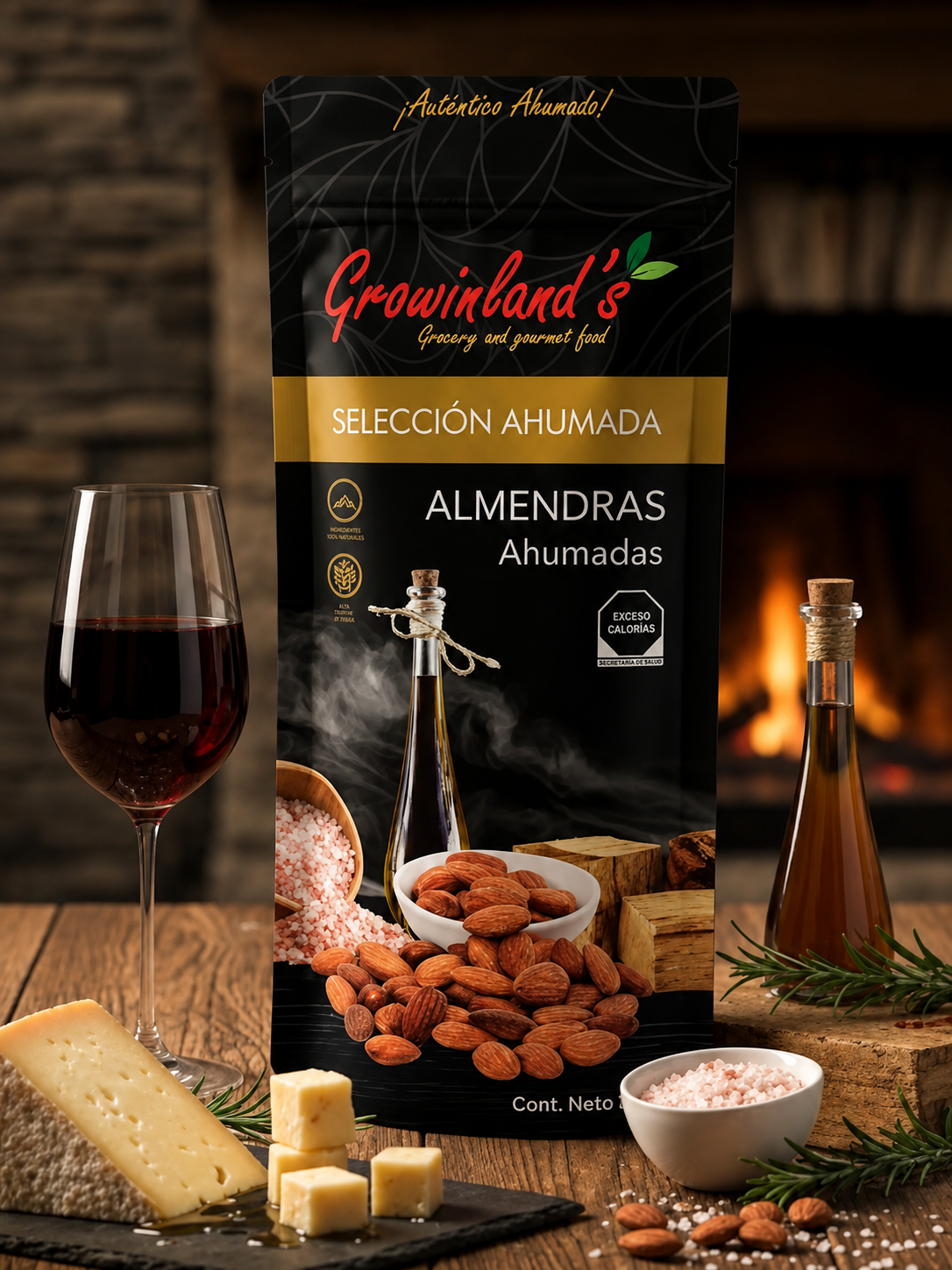 Almendras Ahumadas