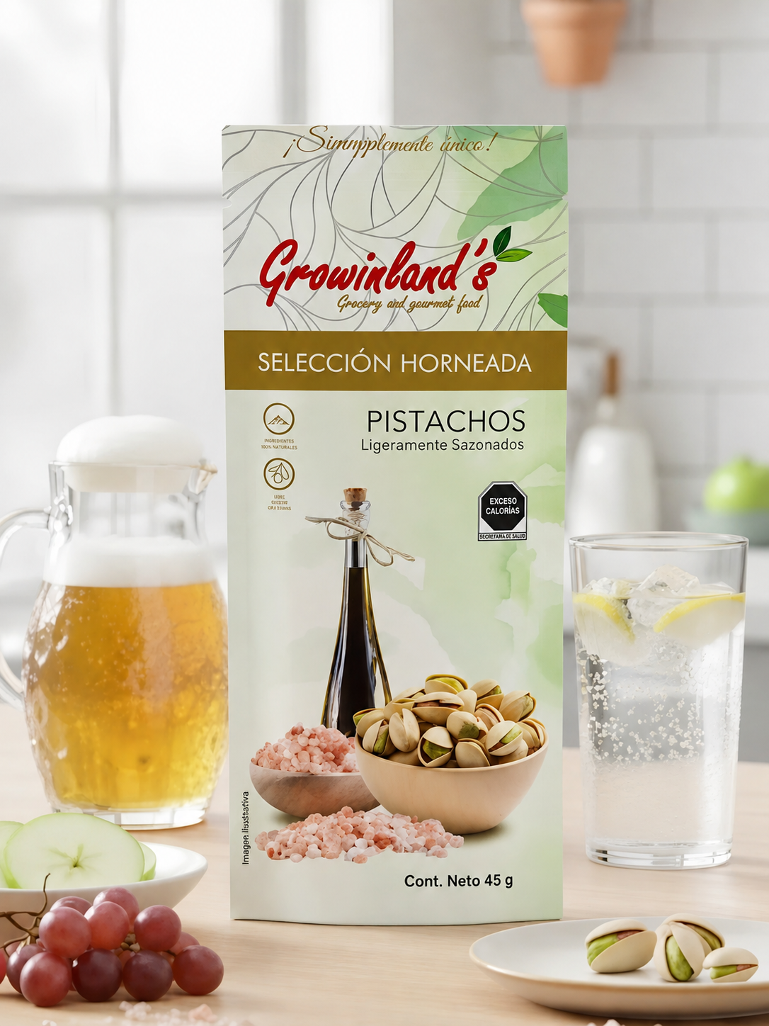 Pistachos Ligeramente Sazonados